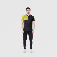 Fibr-Turbo Shirt BLACK/PEA GREEN