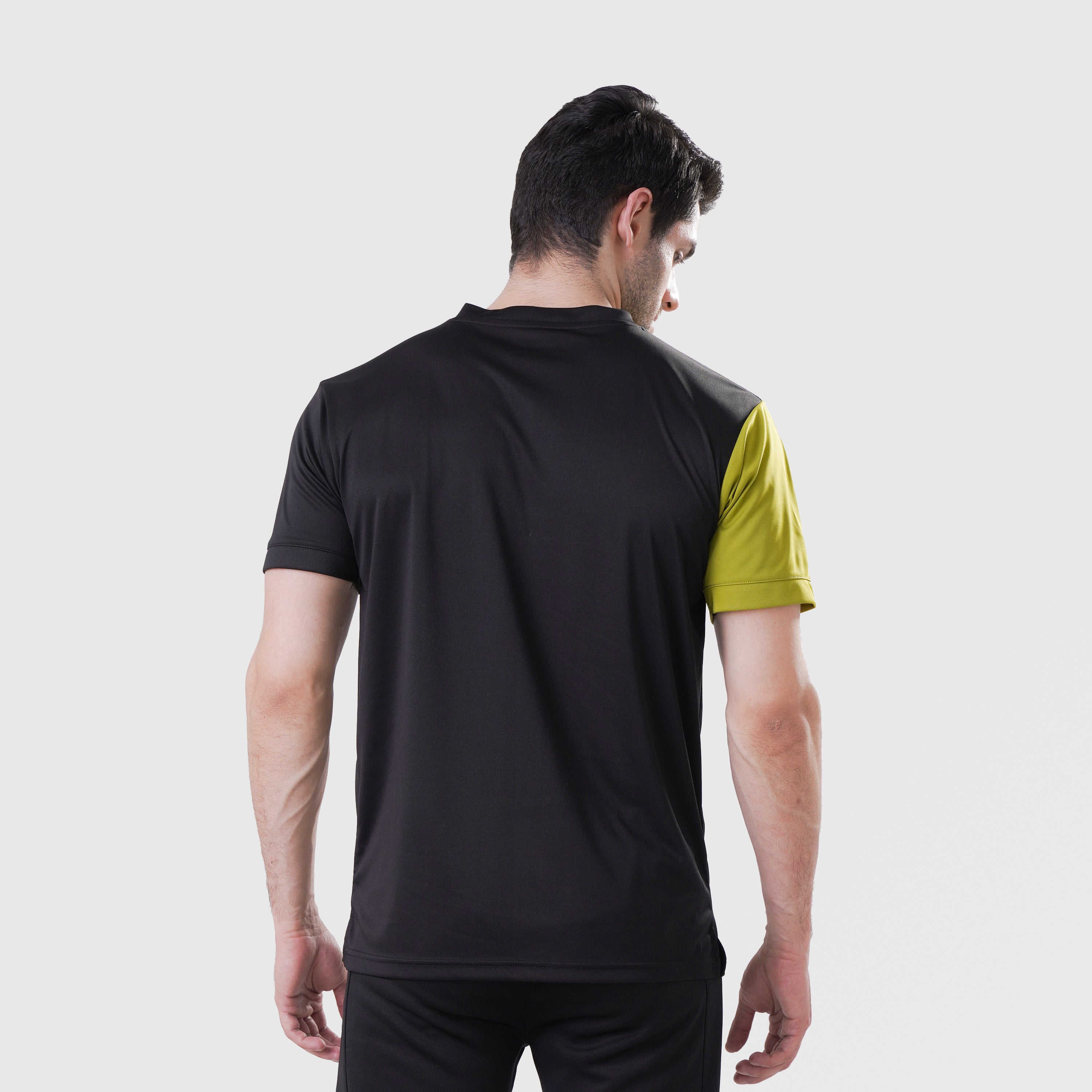 Fibr-Turbo Shirt BLACK/PEA GREEN