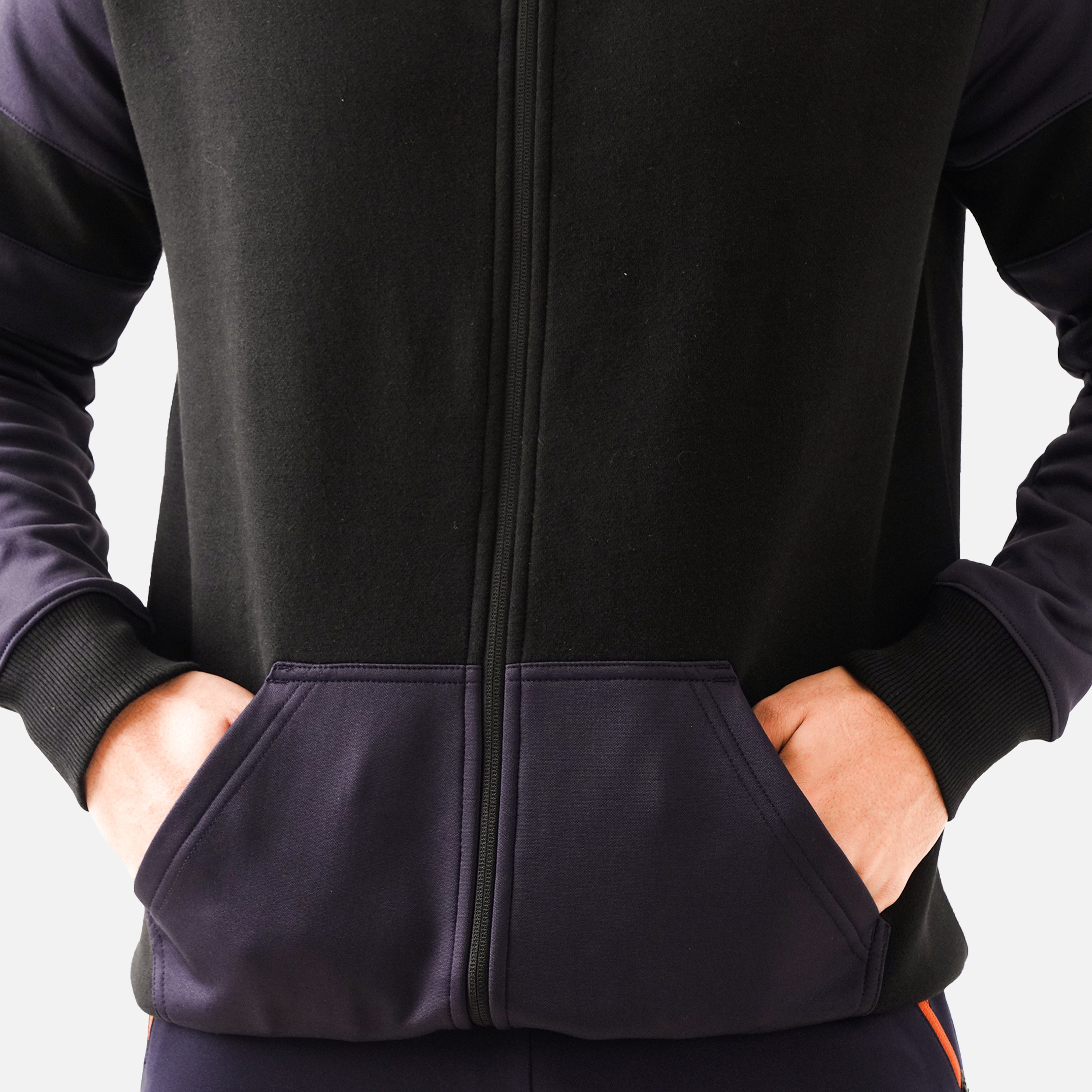 FIBR ZIPPER HOODIE FABRIC: COTTON FLEECE