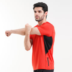 Fibr-Arrival T-shirt (Red/Black)