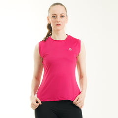 Fibr Comfort Fit Sleeveless Top Hot Pink