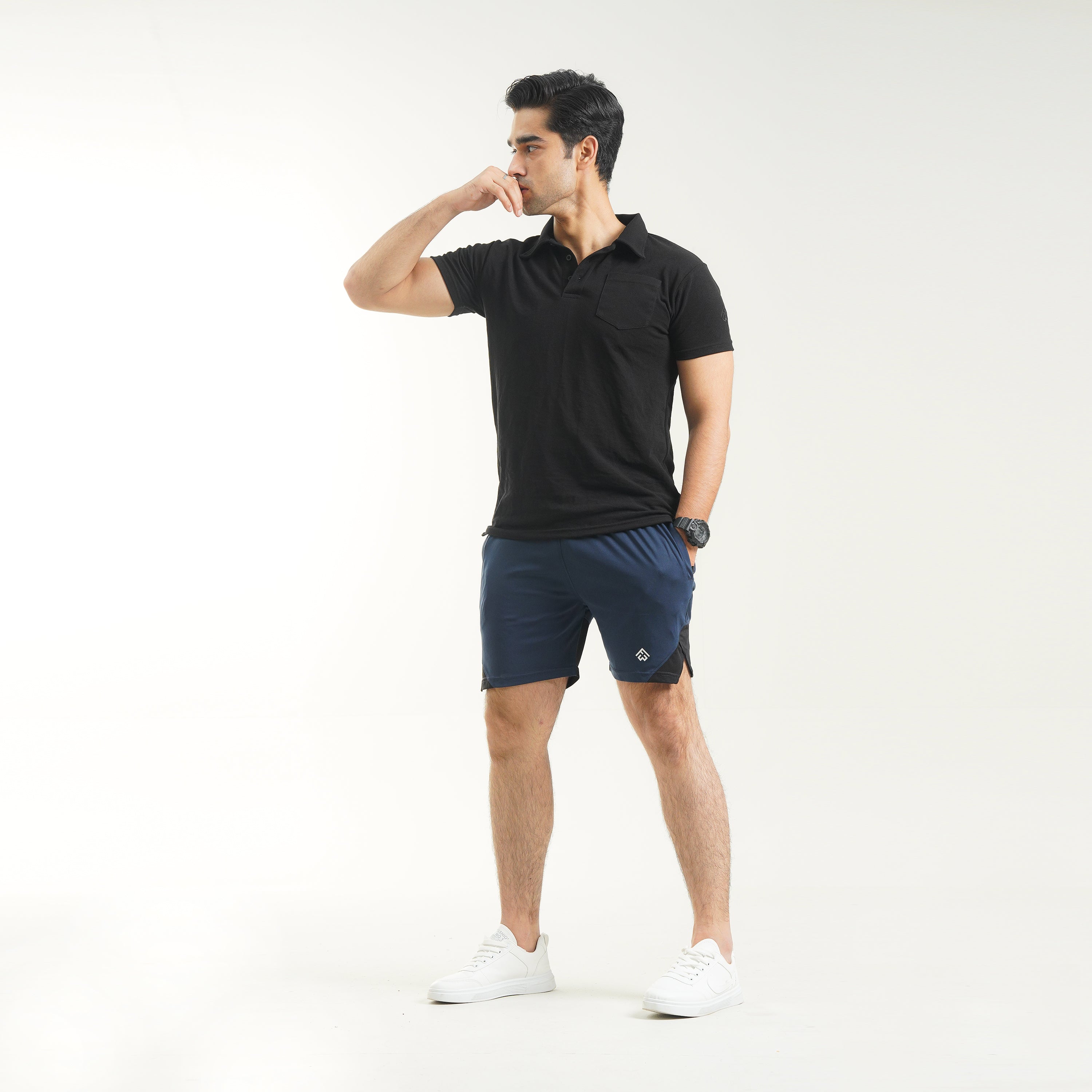 Fibr -Easy go Shorts - Navy/Black