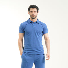Fibr - Day to day Polo (Jean blue)