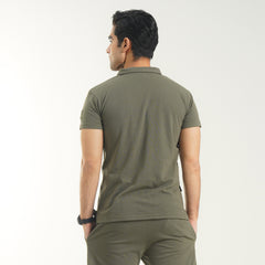 Fibr - Day to day Polo (Olive Green)