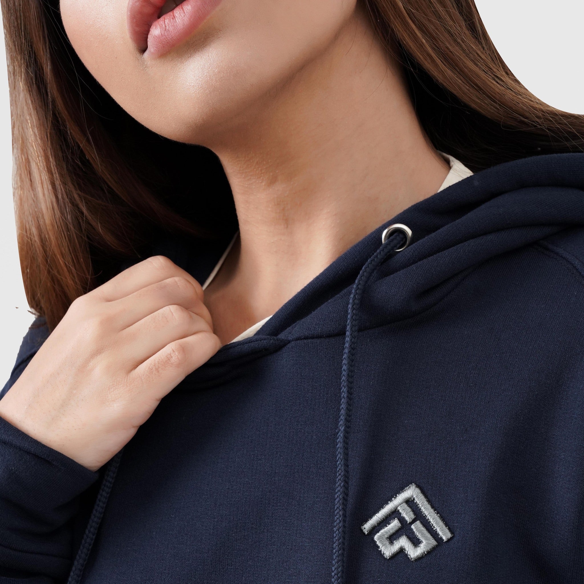 Fibr Oversized Hoodie Navy