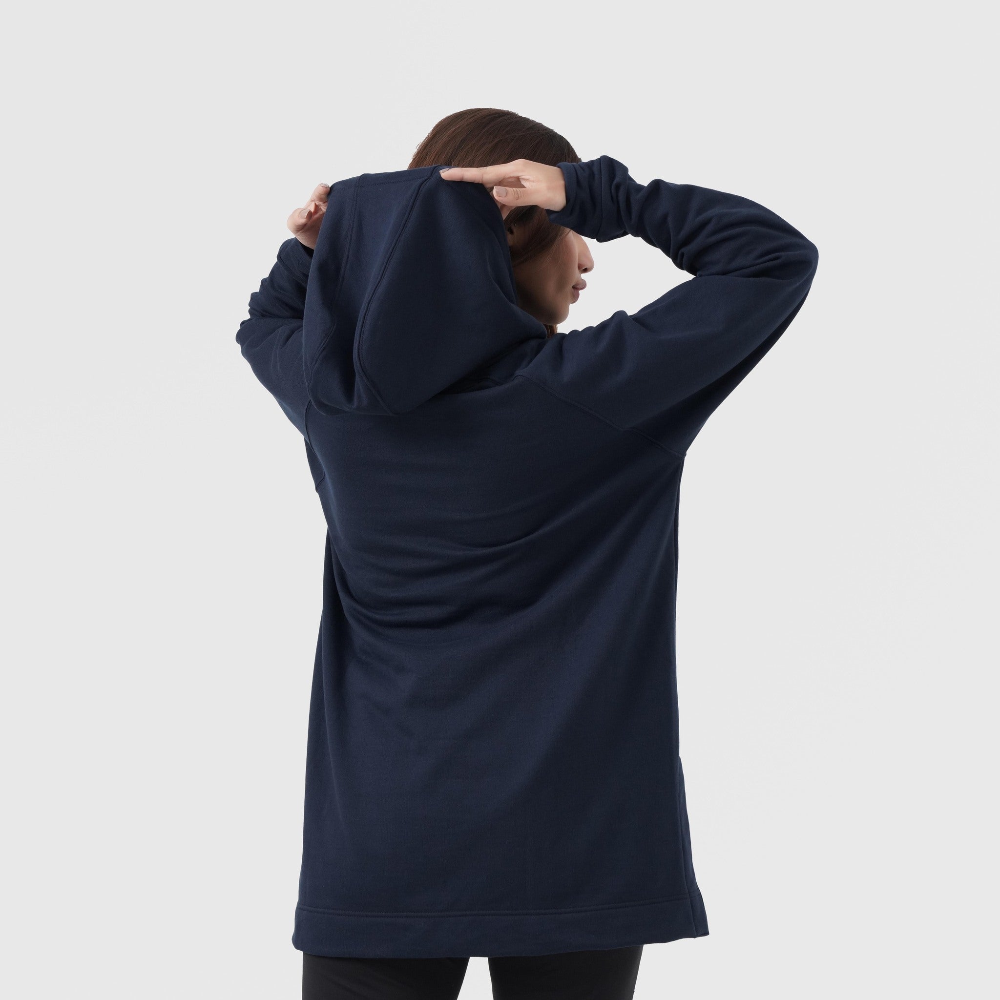 Fibr Oversized Hoodie Navy