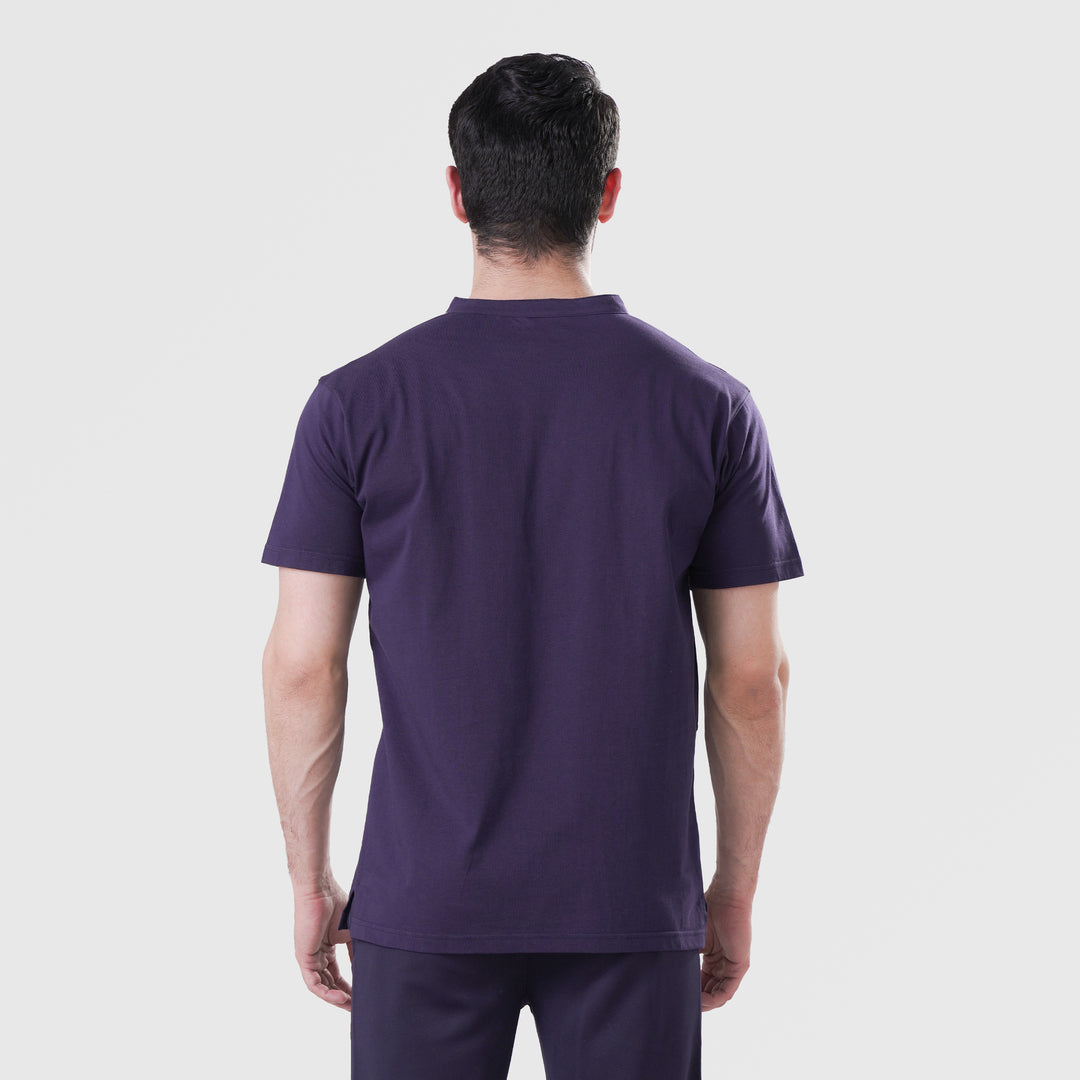 Fibr-Dapper Shirt NAVY/OFFWHITE